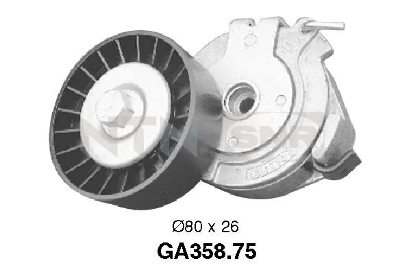 Tensioner Pulley, V-ribbed belt
