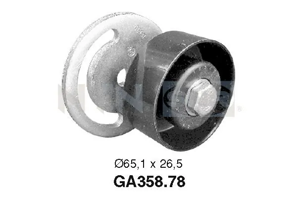 Tensioner Pulley, V-ribbed belt