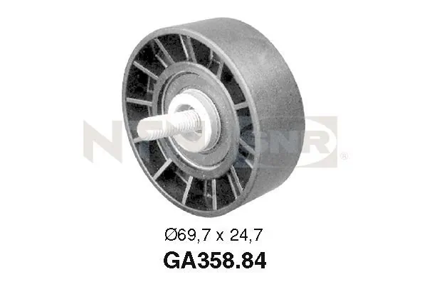 Tensioner Pulley, V-ribbed belt