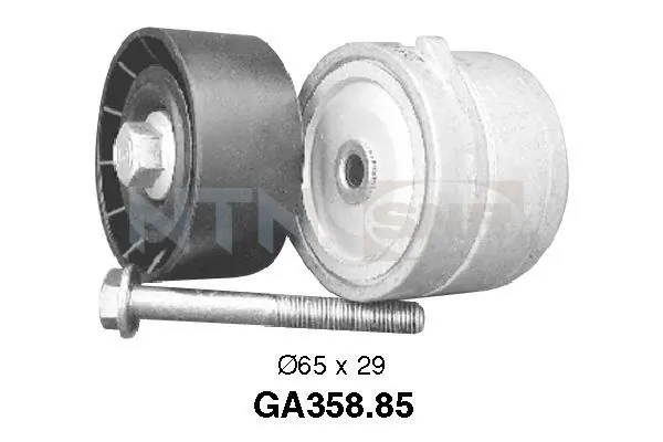 Tensioner Pulley, V-ribbed belt