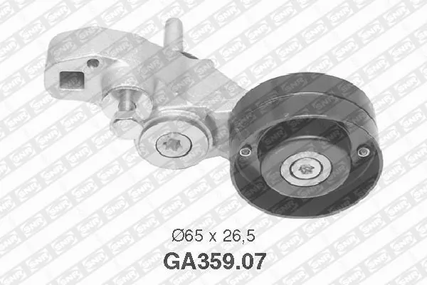 Tensioner Pulley, V-ribbed belt