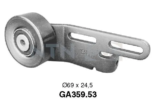 Tensioner Pulley, V-ribbed belt
