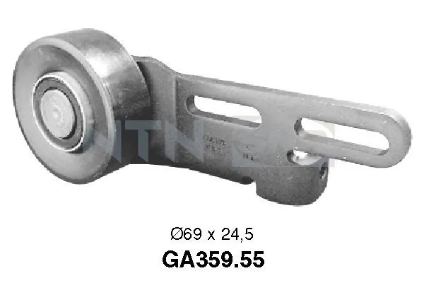 Tensioner Pulley, V-ribbed belt
