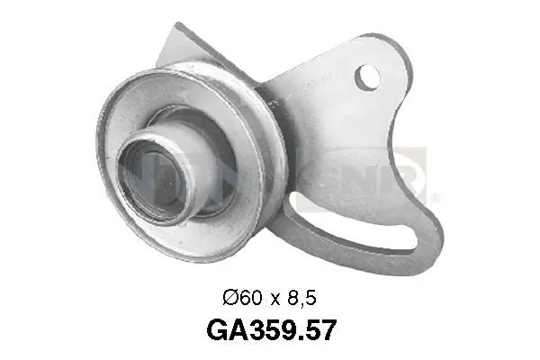 Tensioner Pulley, V-ribbed belt