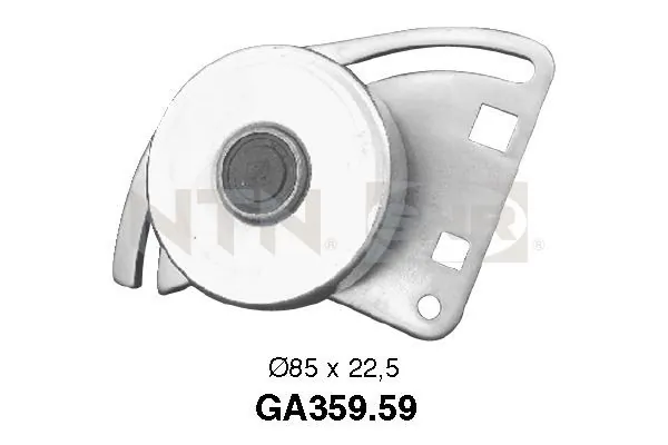 Tensioner Pulley, V-ribbed belt