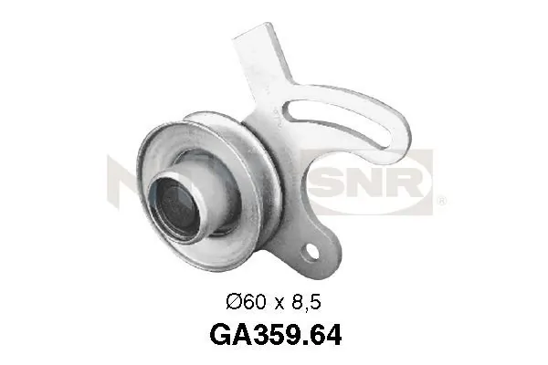 Tensioner Pulley, V-ribbed belt