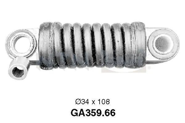 Tensioner Pulley, V-ribbed belt