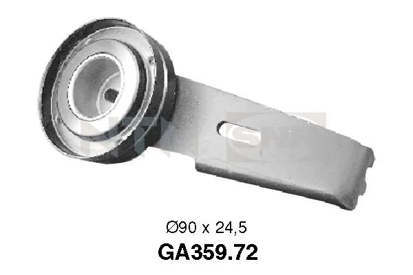Tensioner Pulley, V-ribbed belt