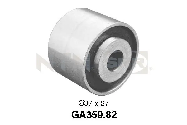 Deflection/Guide Pulley, V-ribbed belt