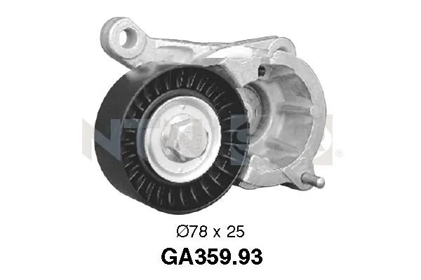 Tensioner Pulley, V-ribbed belt
