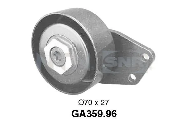 Tensioner Pulley, V-ribbed belt