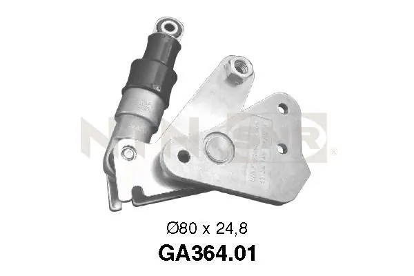 Tensioner Pulley, V-ribbed belt
