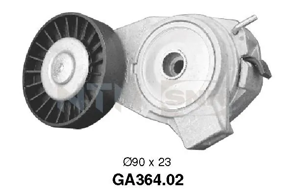 Tensioner Pulley, V-ribbed belt