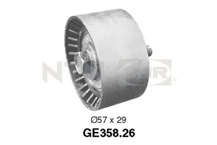 Deflection Pulley/Guide Pulley, timing belt