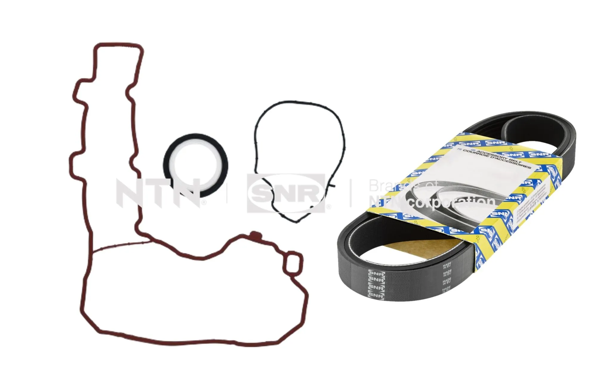 V-ribbed Belt Set