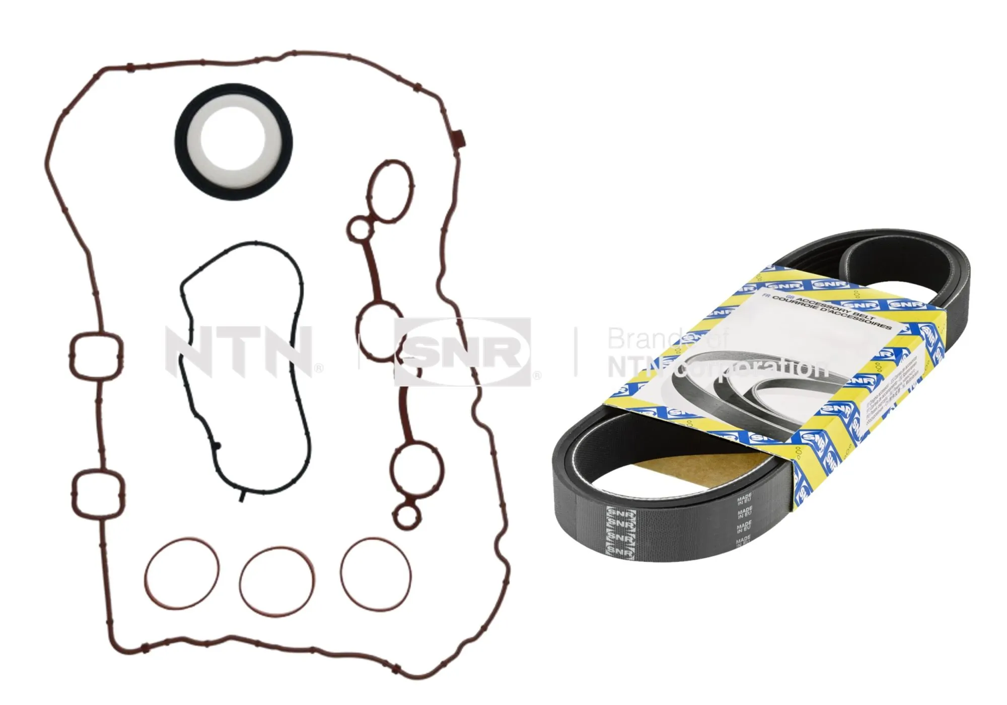 V-ribbed Belt Set