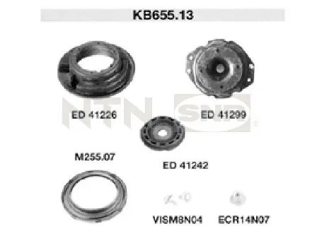 Repair Kit, suspension strut support mount