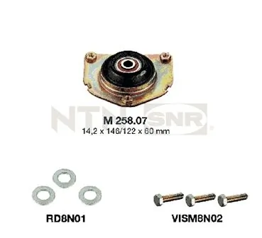 Repair Kit, suspension strut support mount