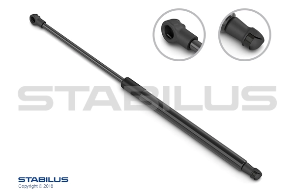 Gas Spring, boot/cargo area