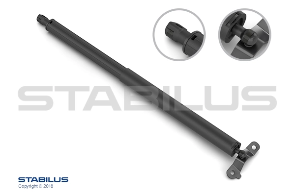 Gas Spring, boot/cargo area