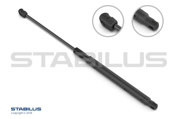 Gas Spring, bonnet