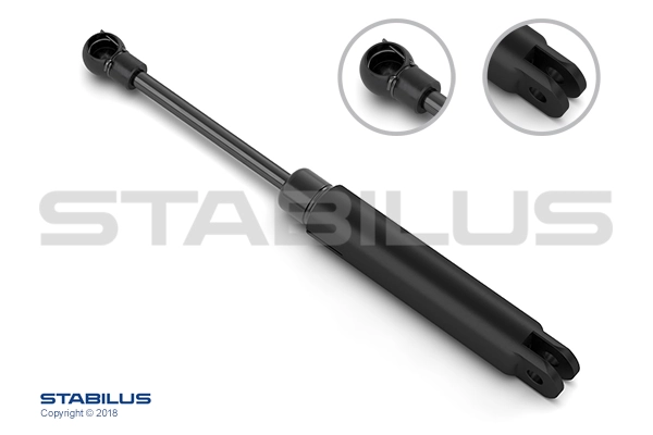 Gas Spring, convertible top
