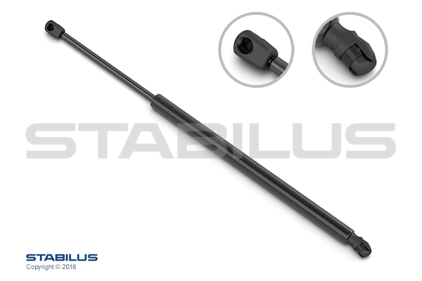 Gas Spring, boot/cargo area