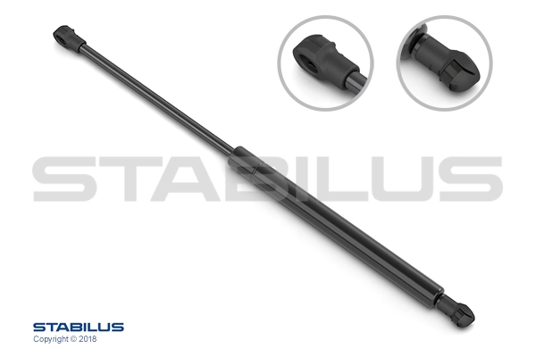 Gas Spring, tray (boot/cargo bay)