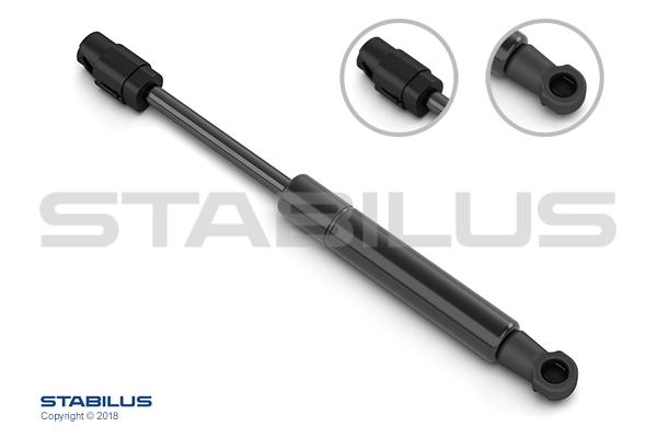 Gas Spring, tray (boot/cargo bay)