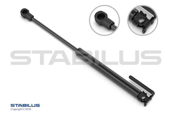 Gas Spring, convertible top