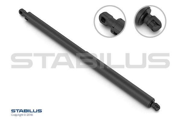 Gas Spring, boot/cargo area