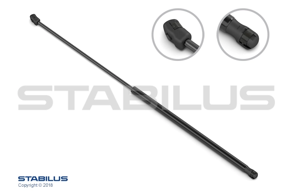 Gas Spring, bonnet