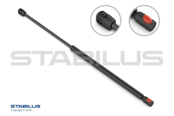 Gas Spring, bonnet