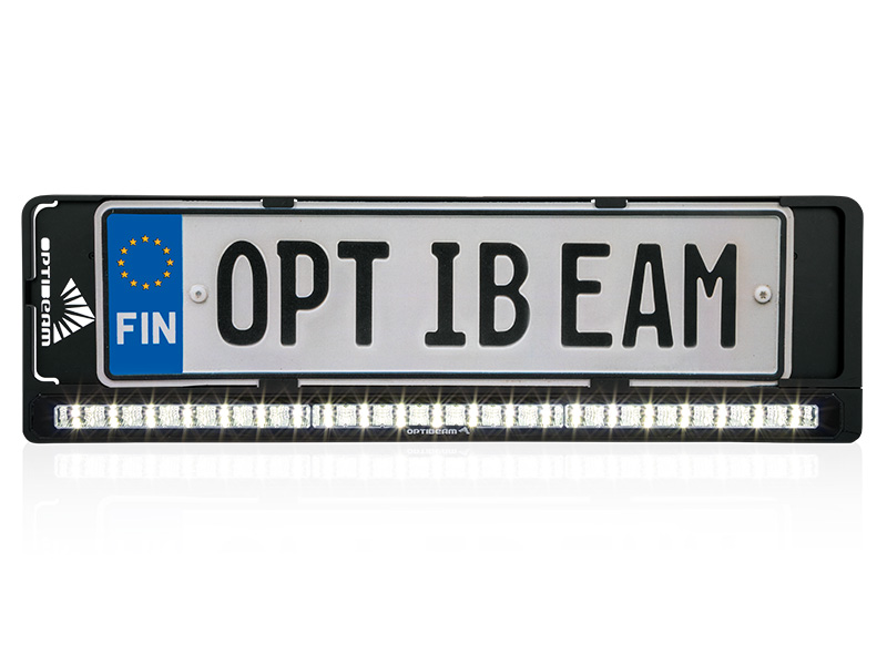 LED tail lamp work & reverse + license plate 21 LED , 12-24V , 5300K , 4800/1200lm