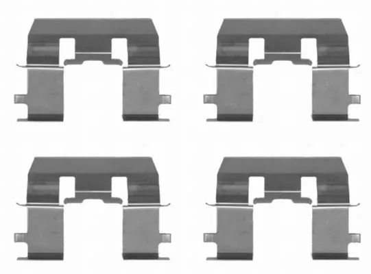 Accessory Kit, disc brake pad