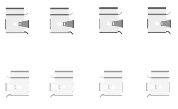 Accessory Kit, disc brake pad