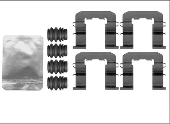 Accessory Kit, disc brake pad