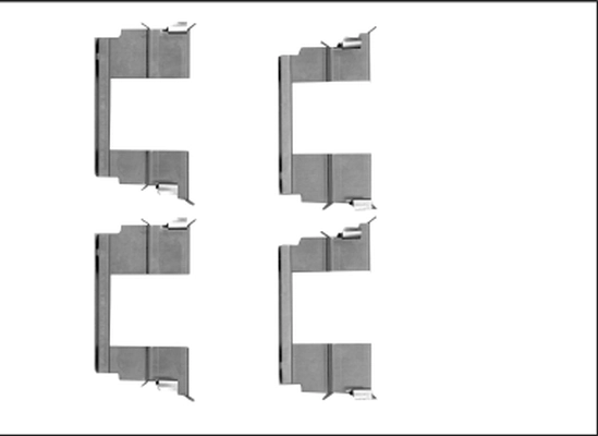 Accessory Kit, disc brake pad