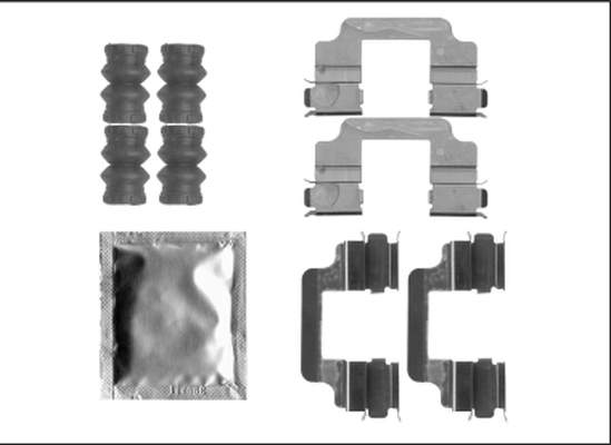 Accessory Kit, disc brake pad