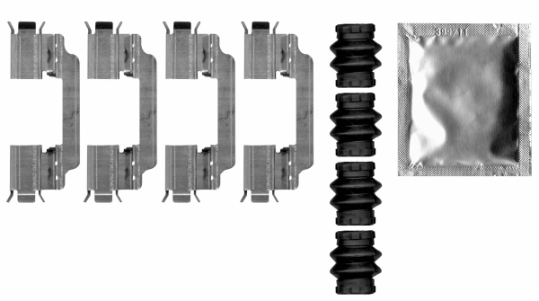 Accessory Kit, disc brake pad