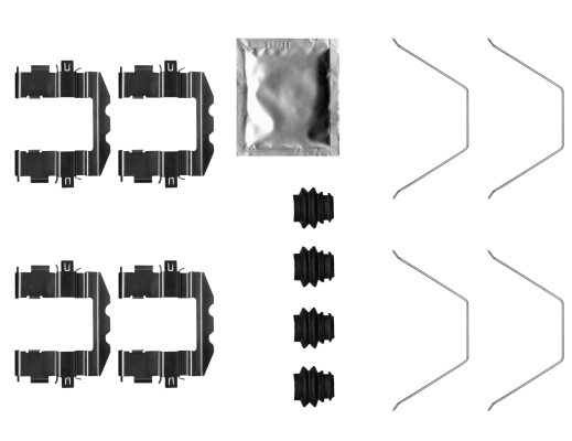 Accessory Kit, disc brake pad