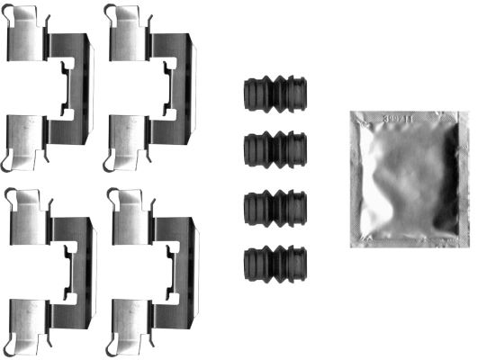 Accessory Kit, disc brake pad
