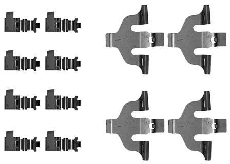 Accessory Kit, disc brake pad