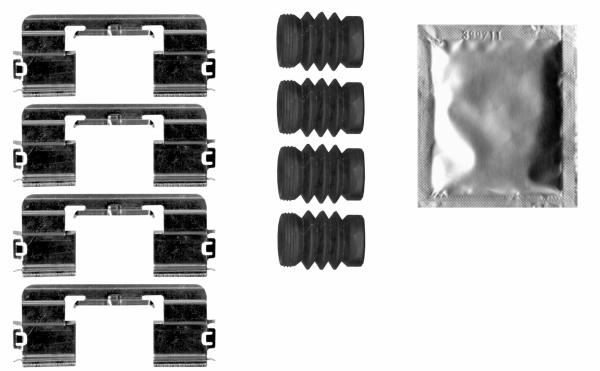 Accessory Kit, disc brake pad