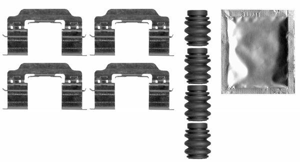 Accessory Kit, disc brake pad