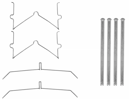 Accessory Kit, disc brake pad
