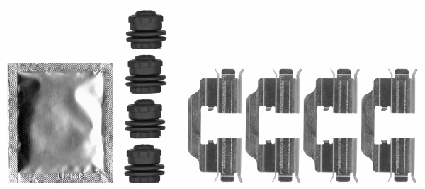 Accessory Kit, disc brake pad