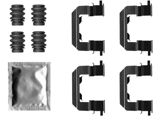 Accessory Kit, disc brake pad