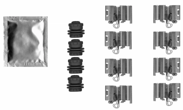 Accessory Kit, disc brake pad