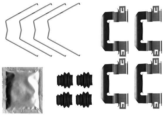 Accessory Kit, disc brake pad